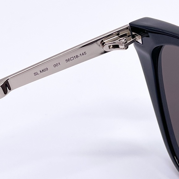 NEW SAINT LAURENT SL M69 001 CAT EYE FRAME SUNGLASSES SAINT LAURENT SLM69 - Picture 10 of 12